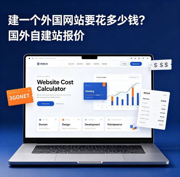 建一个外国网站要花多少钱？